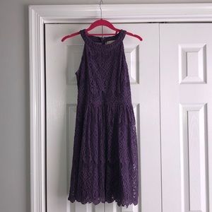Altard State purple halter neck dress